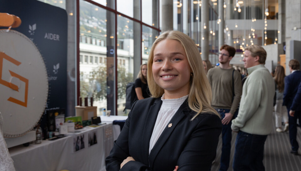 INITIATIV: Schiørn oppfordrer studenter å være nysgjerrig og å ta initiativ for å bli kjent med bedriftene.