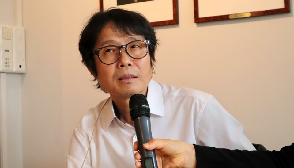 KRITIKER: Song Byeok bruker både kunsten og ordene sine til å kritisere det Nord-Koreanske regimet.