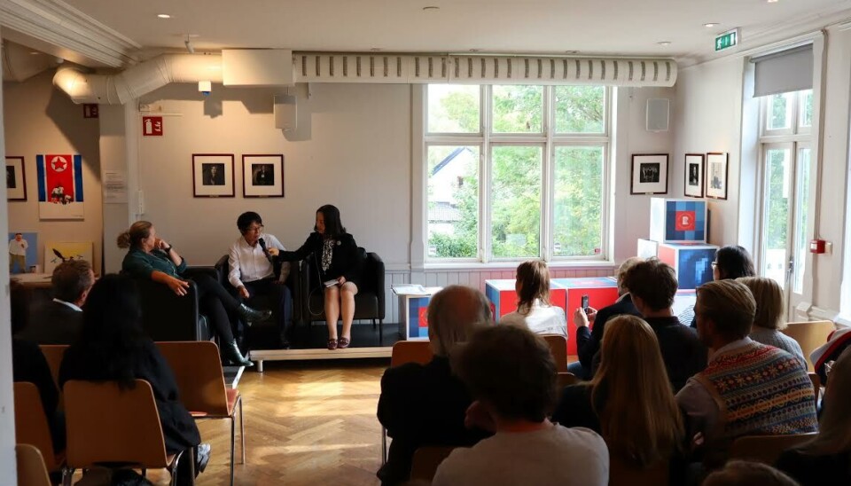 RAFTO: Song Byeok var i Bergen på invitasjon fra Raftostiftelsen forrige uke.