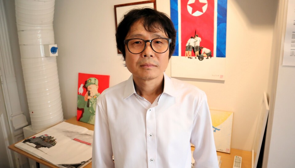 MANIPULERT: Kunstneren skjønte ikke selv hva som var galt med det Nord-Koreanske regimet før han fikk en smak av verden utenfor.