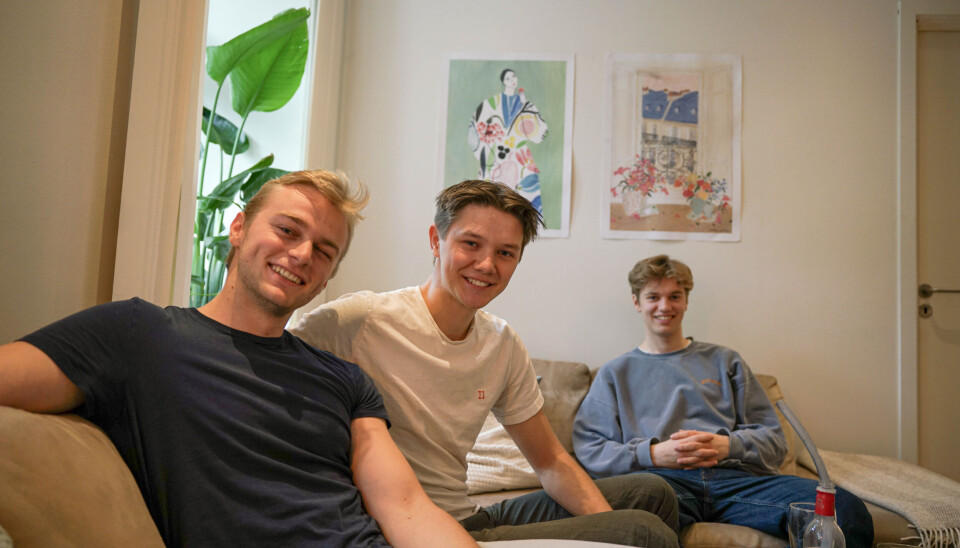 PRIORITERINGER: Guttene i Vettche innrømmer at musikken ofte kommer før studiene.
