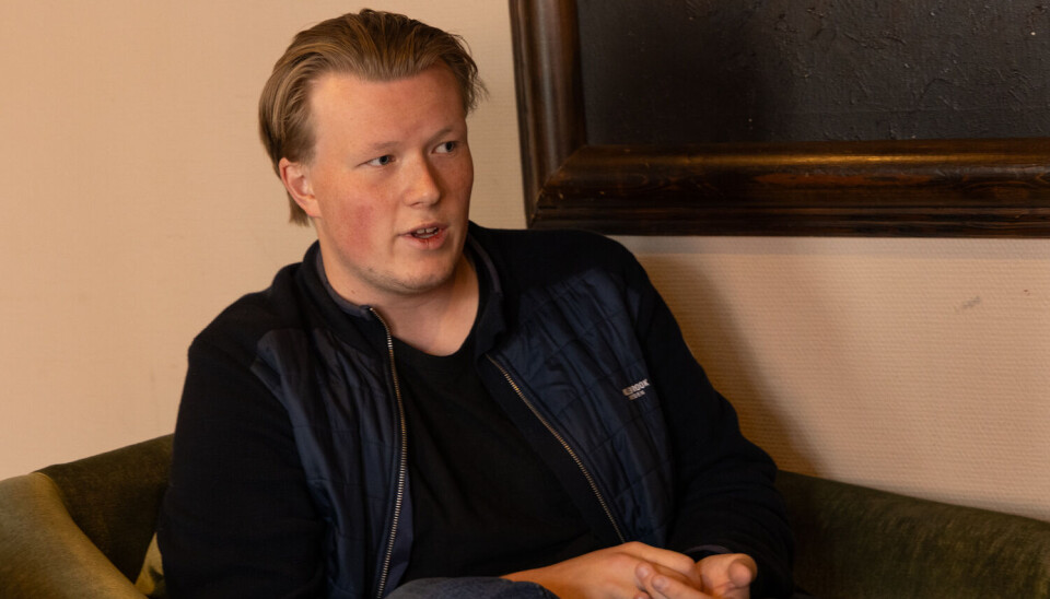POSITIV: Melbye-Larsen har troa på «Voksenpoeng».