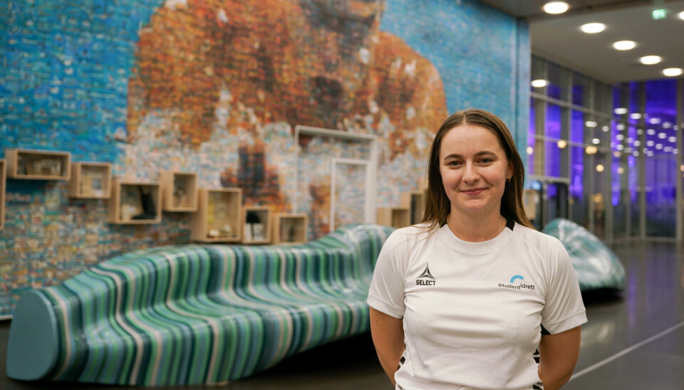 UNG IDRETTSLEDER: Amalie Husby, president i Norges Studentidrettsforbund, mener studentidretten er viktig for studentenes mentale helse.