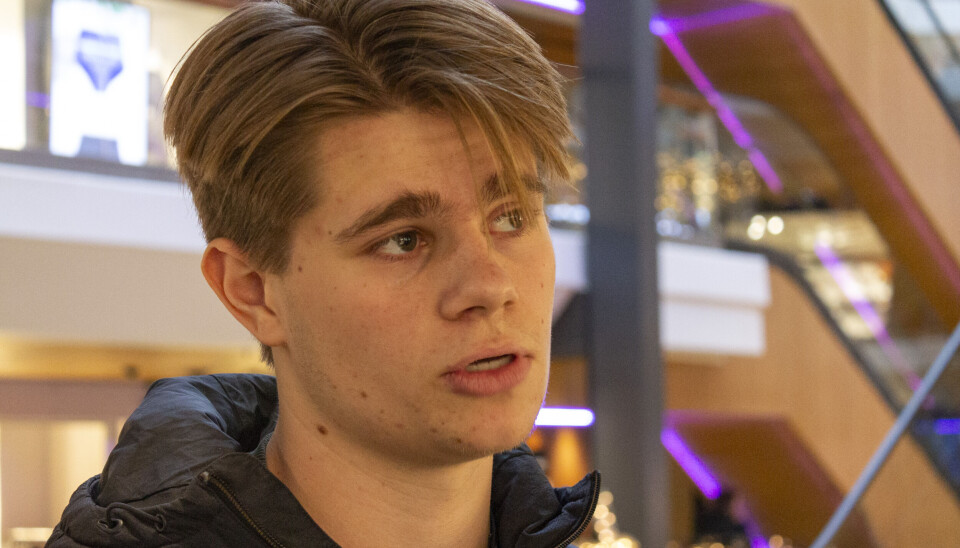 FERDIG: Leo Zimmermann Gjærmundsen er allerede ferdig med sine Black Friday-innkjøp for i år.