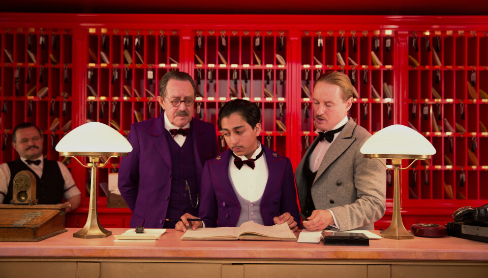 VAKKER: «The Grand Budapest Hotel» er i kjent Wes Anderson-stil, en estetisk gjennomført film.