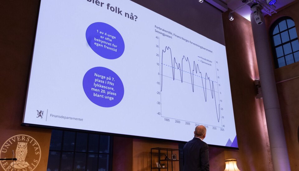 TILLIT: Vedum forteller at forbrukertilliten har sunket kraftig de siste årene.