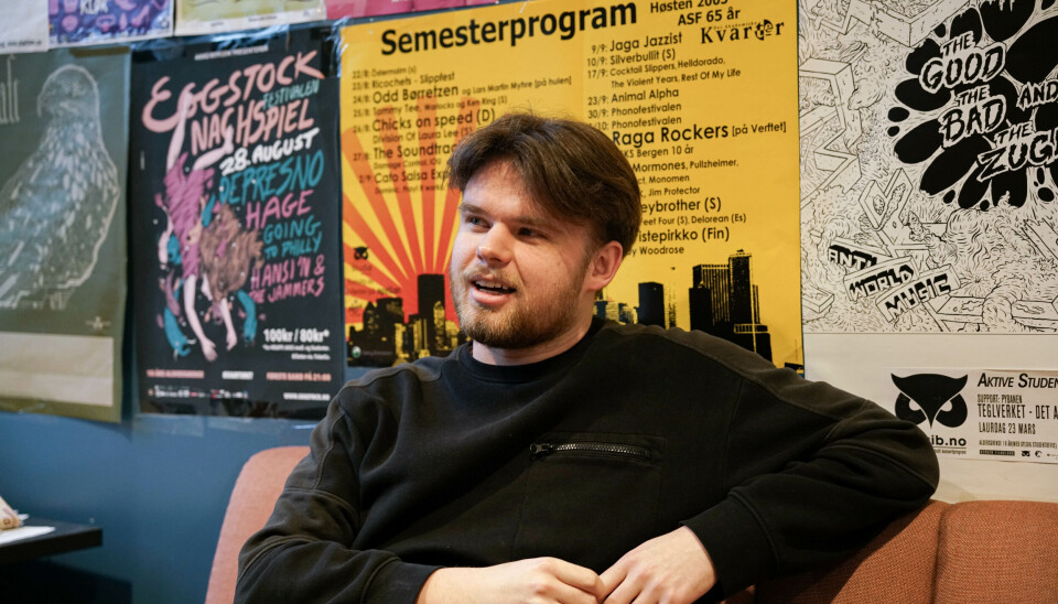 HODEBRY: ASF-leder Grønbrekk sliter med å selge studentbilletter.