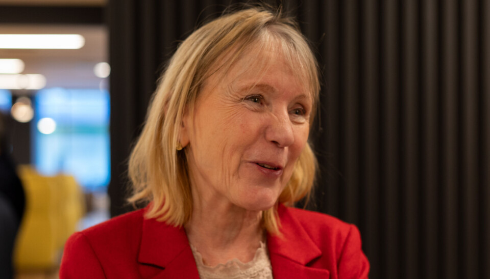 POSITIV: Hagen er optimistisk til at studentene virker tilfredse, men forteller også om forbedringspotesial. Margareth Hagen