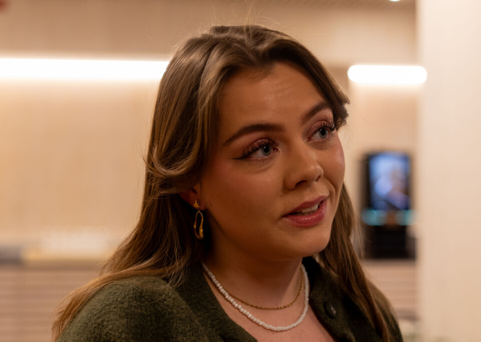 NSO: Leder, Kaja Ingdal Hovdenak, er bekymret for at studenter arbeider mindre med skolearbeid enn tidligere. Kaja ingdal hovdenak