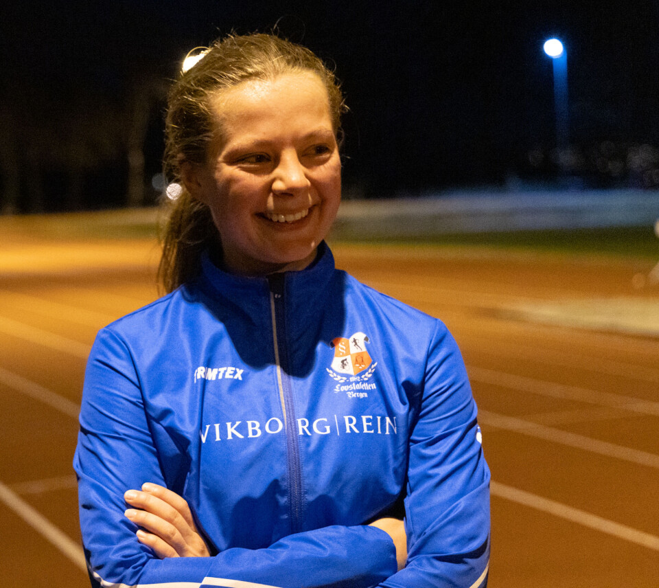GLAD: Leirvik og Nordnæs blir glad av å se folk som løper i bybildet.