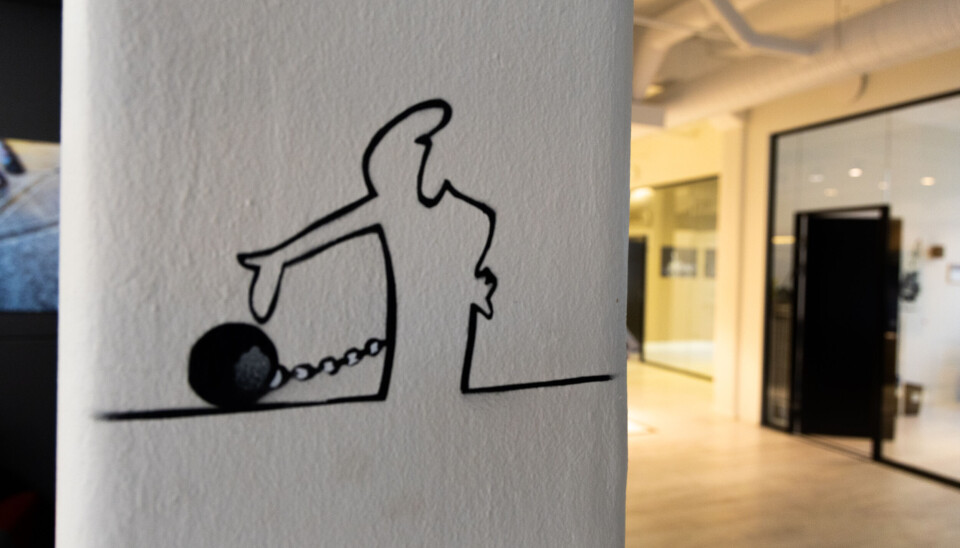 KUNST: Wayback sine lokaler er prydet med kunst.