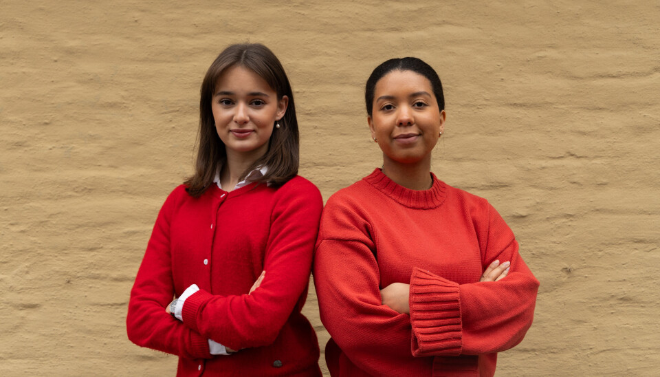 STUDENTPARLAMENTSVALG: Her er noen av representantene fra Sosialdemokratisk liste.