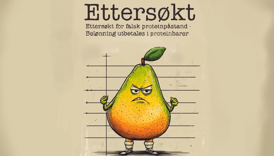 Jeg trodde jeg var frisk, men så kom proteinosten Kommentar illustrasjon, protein
