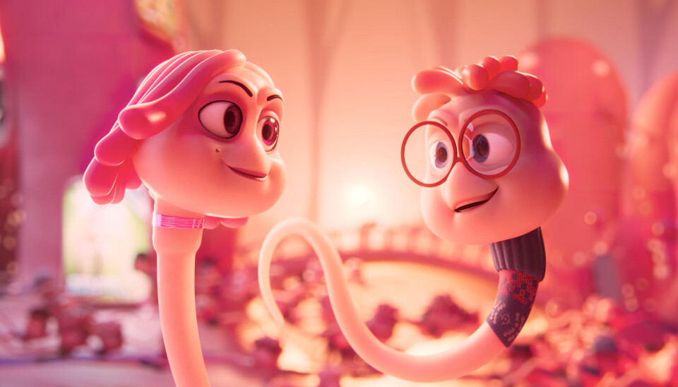 «SPERMAGEDDON»: Vår anmedler beskriver filmen som vulgær, barnslig, absurd, pinlig, tullete og blodharry.