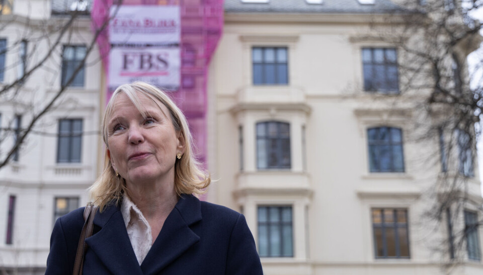 REKTOR: Margareth Hagen på vandring på Sydneskvartalet.