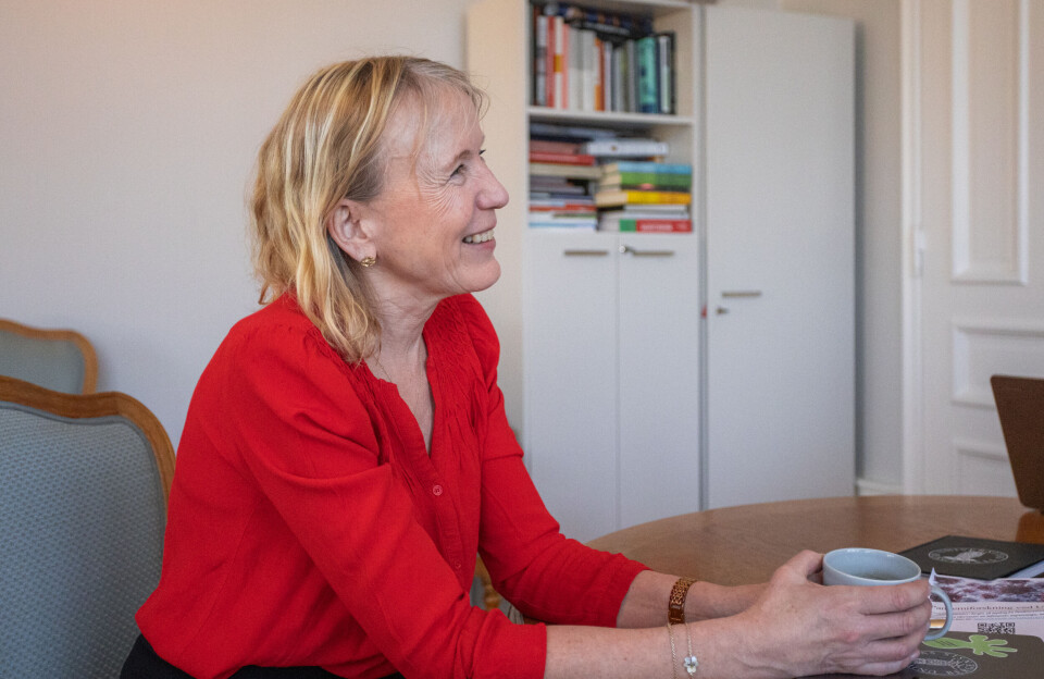 SYNLIGHET: Hagen forsøker å nå studentene i det pågående valget.