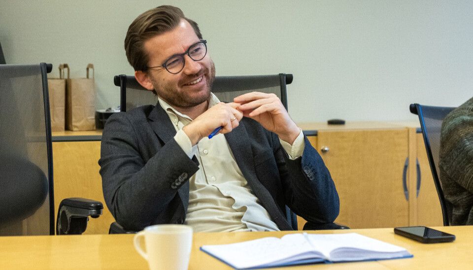 BORGERLIG SAMARBEID: Sveinung Rotevatn vil gå til valg på Erna Solberg som statsminister.