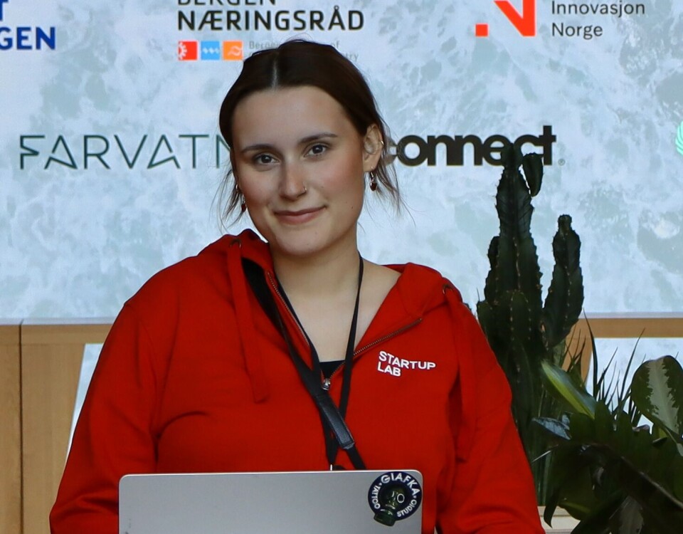 PRAKTIKANT: Nora Margrete Strütt jobbar i Startuplabb