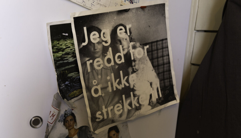PÅMINNER: Glem ei at vi alle er i samme båt, det er iallfall greit med litt kjøleskapsmotivasjon for å minne seg selv på det.