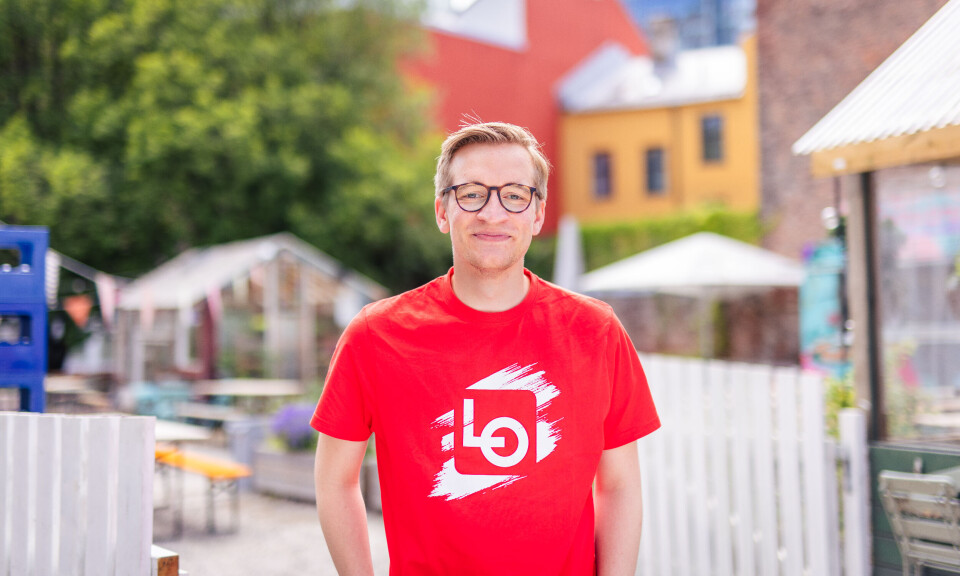 SOMMERPATRULJE: Sindre Hornnes fra LO, mener relevant arbeidserfaring er viktig for studenter.