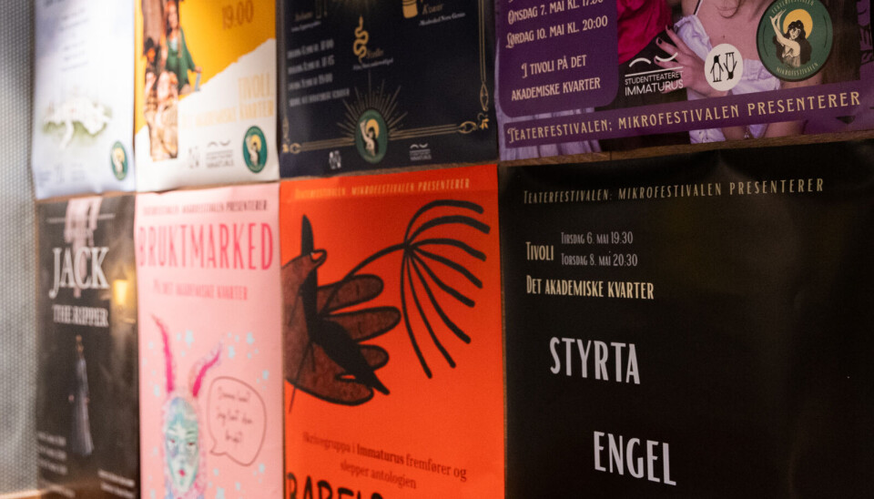 PÅ PROGRAMMET: For fjerde gang setter Studentteateret Immaturus i stand egen teaterfestival med små produksjoner.