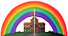 Krf Pride flagg