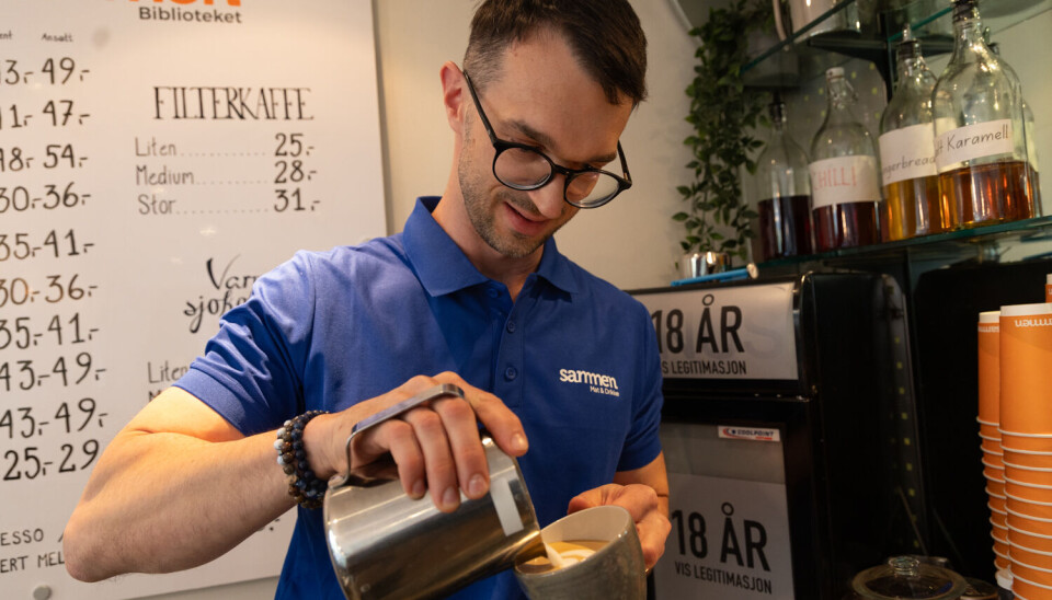 NATURLIG: Adam Szalai er selvlært barista med et helt spesielt talent for kaffe.