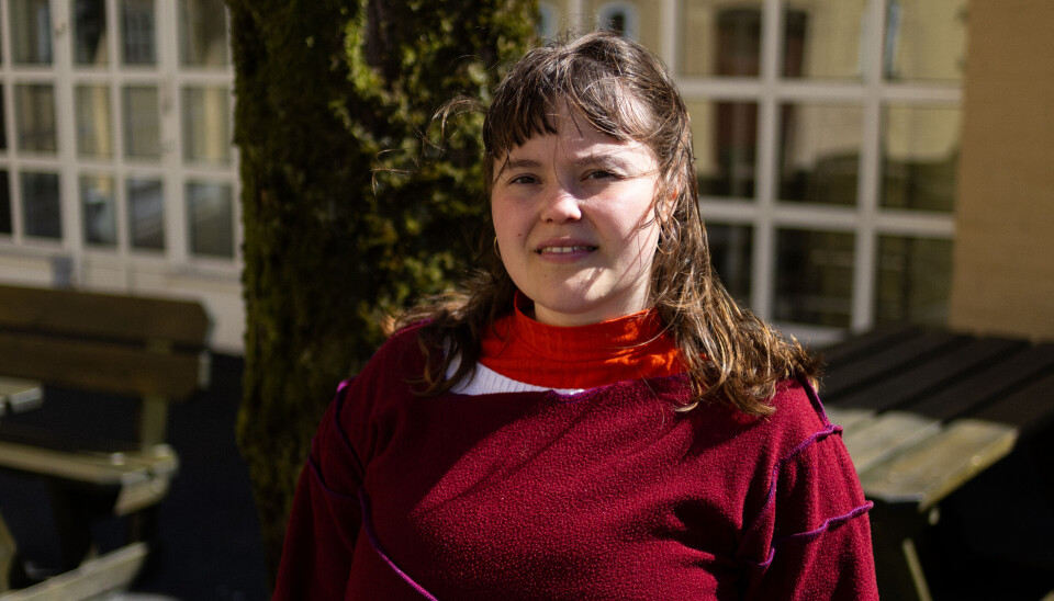 REAGERER: Leder for studentorganisasjonen ved Griegakademiet, Selma Aurelia Holth, er skuffet over kuttet.