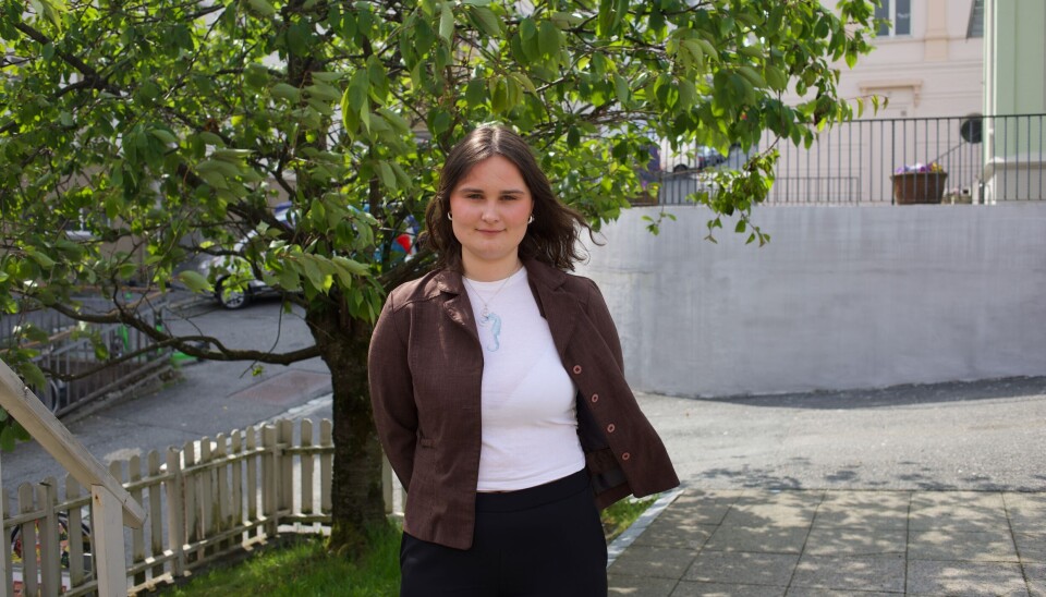 I VINDEN: Ingrid Andersen Eggen er nyvalgt leder i Studentersamfunnet i Bergen.
