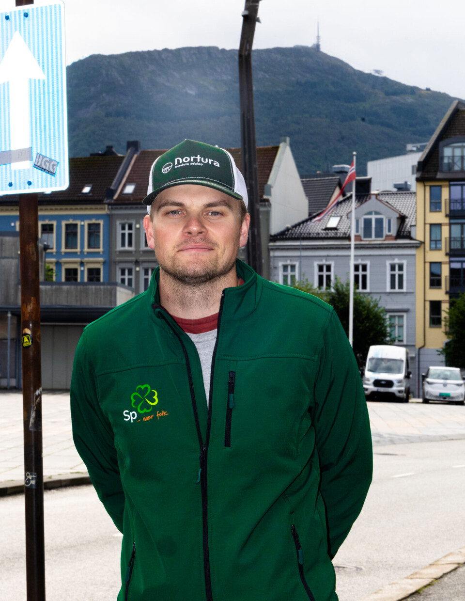 KJEMPER: Oppslutnaden om Senterpartiet har lege lågare enn Forren ønskjer, han vil arbeide for at pilane skal peike oppover.