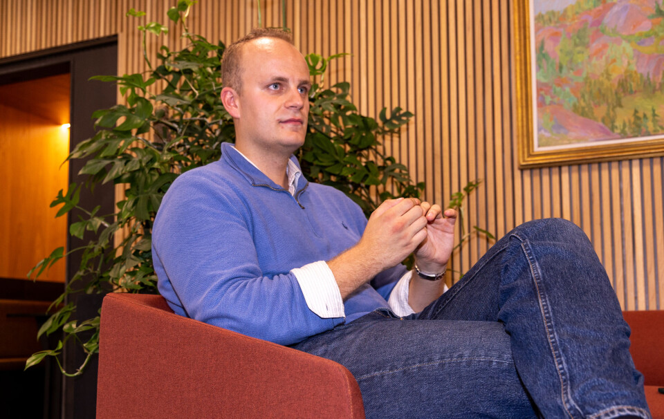 GRÜNDER: Iversen forklarer at studenter ikke er målgruppen for Norberedt, selv om de er en utsatt gruppe.
