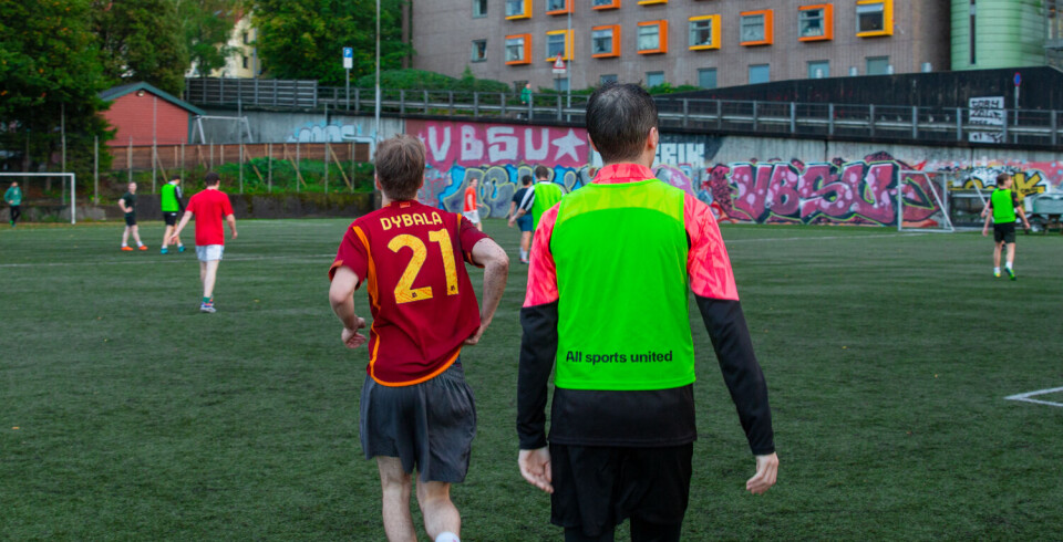 Fotball trening Rokkan