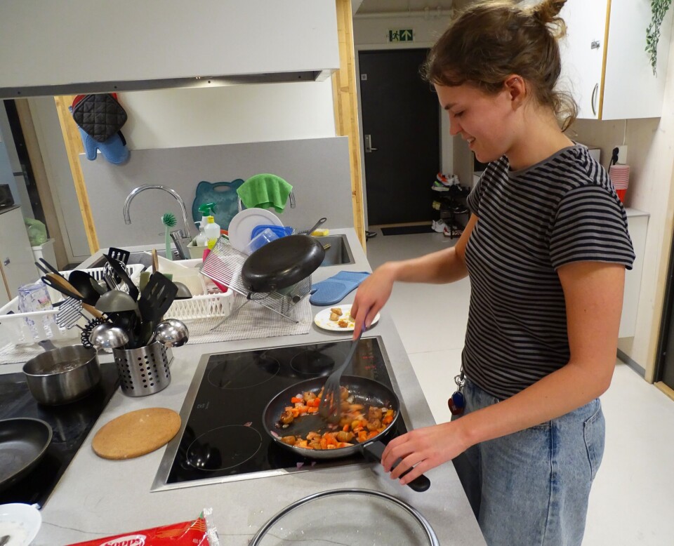 NO CANT: Norwegians eat so much fish, says Jule Dienstuhl, while Tessa Carton adds that she couldn’t imagine eating meat again.