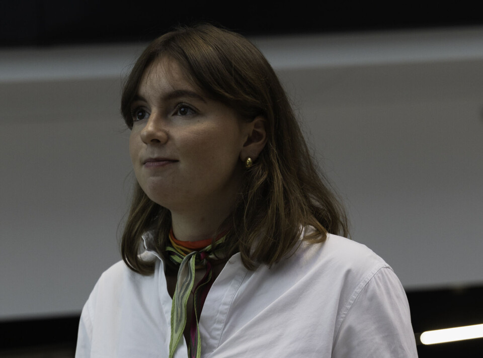 STUDENTLEDER: Cathinka Guldberg-Nessler leder studengruppen i Rafto.
