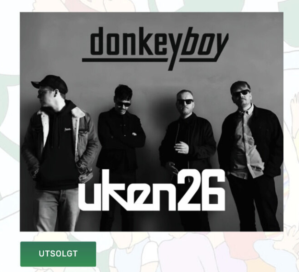 HOVEDARTIST: Drammensbandet pryder festivalplakaten.