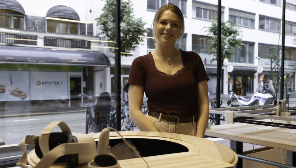 TREVERK: Kaja Nordahl er inspirert av norsk håndverk.
