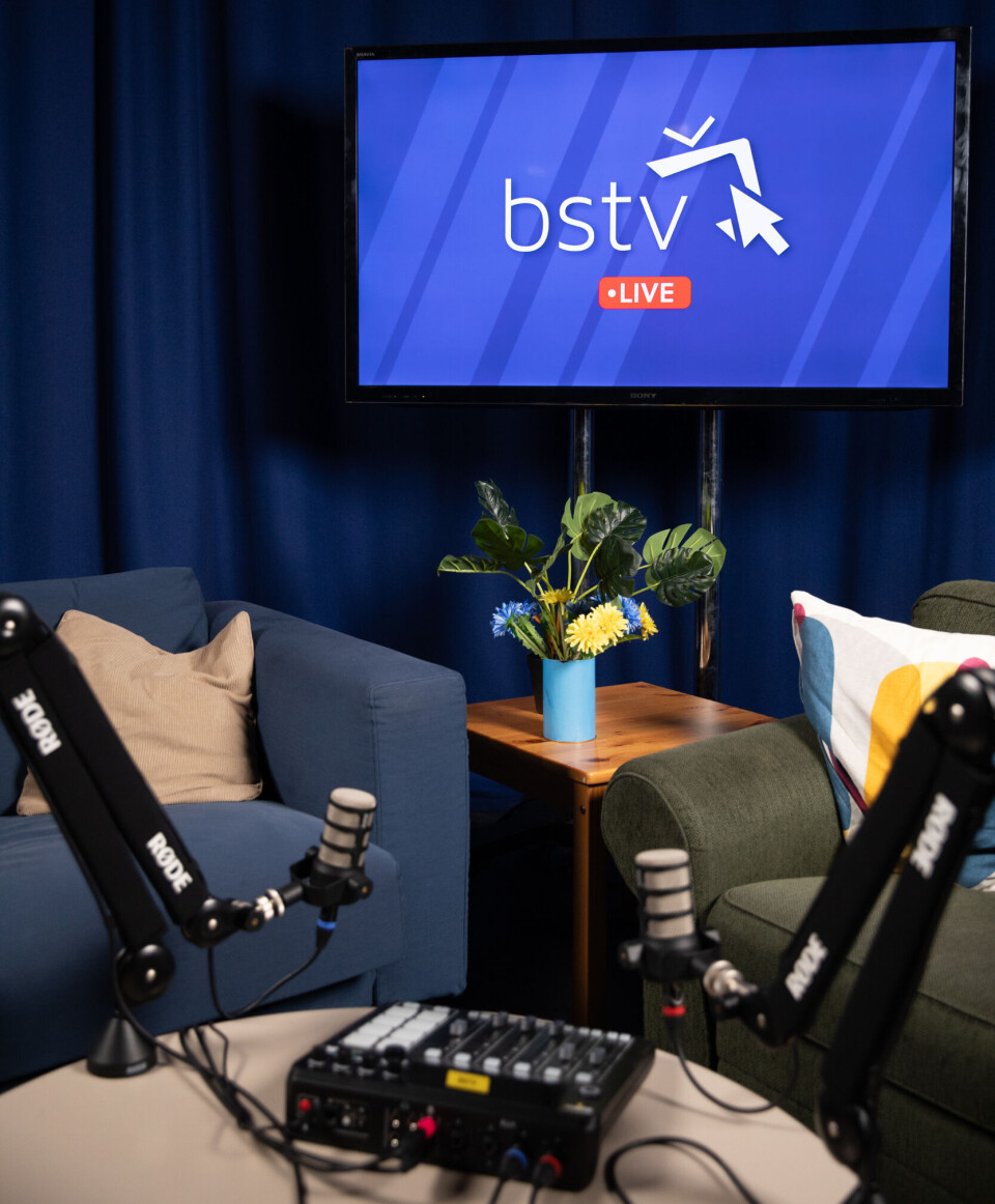 UTSTYR: Det krever kostbart utstyr for å produsere innholdet BSTV lager.