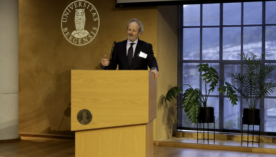 SAMPOLKONFERANSEN: Grindheim holdt foredraget «40 år på 40 minutter».