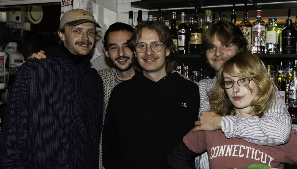INDIEBAND: Gjengen virker som like mye venner som de er kolleger.