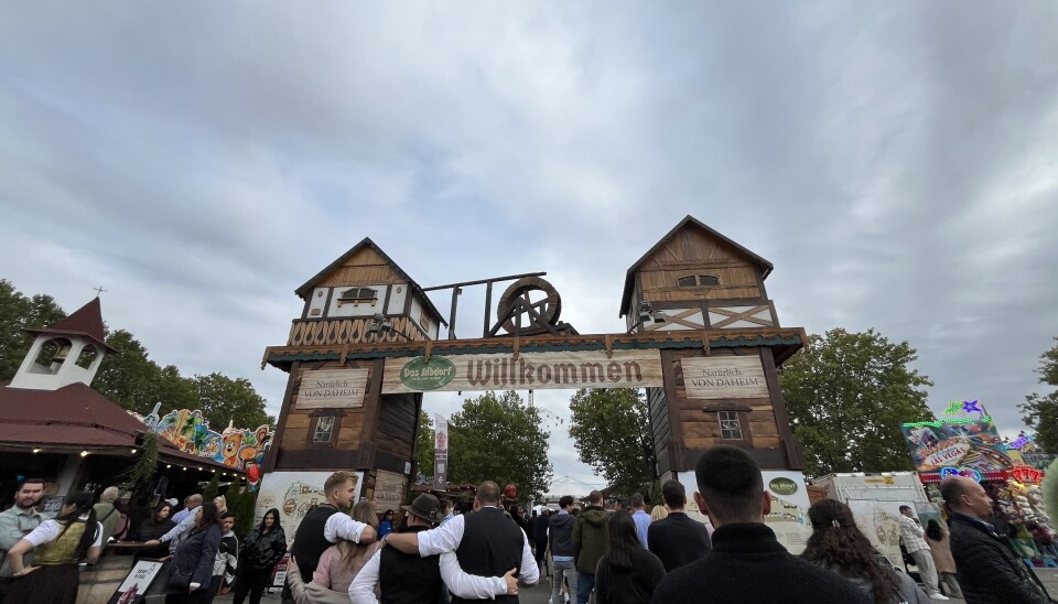 WILKOMMEN: Til Oktoberfest.