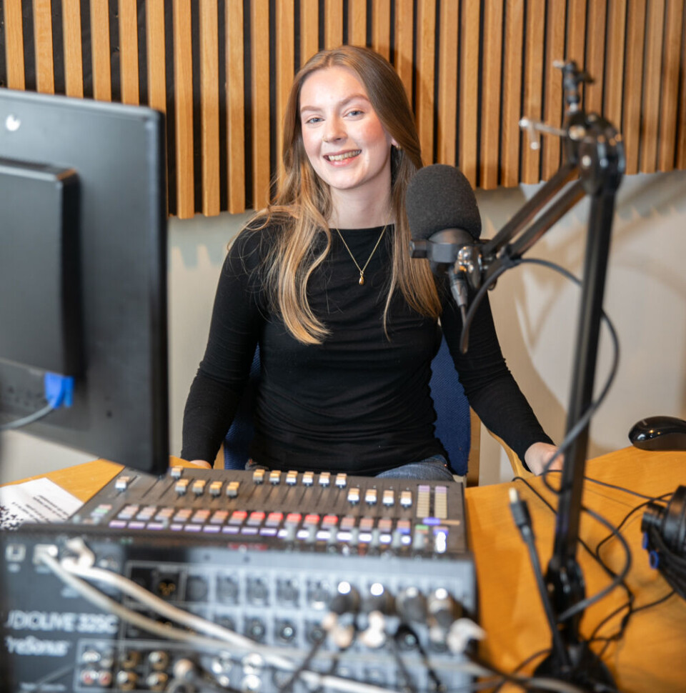 NY I JOBBEN: Havn er ny sjef bak radiospakene, og er stolt over organisasjonen sin. radio
