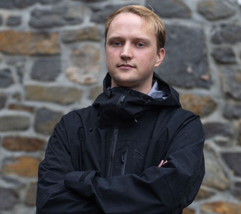 MER POSITIV: Mathias Giskeødegård reagerer sterkt på drapet og mener Kirk var en viktig stemme for demokratiet.