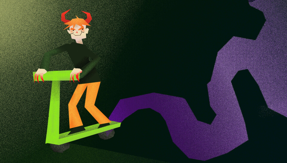 HÅRREISENDE: Med disse kostymene blir du garantert den skumleste på festen.